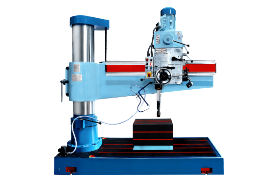 Radial Drilling Machine in Workshop